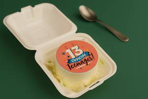 Official 13Teenager Bento Cake [225 Gms]