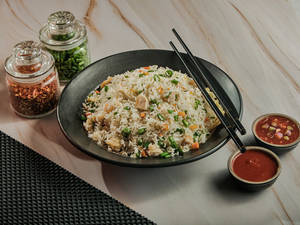 Mixed Butter Garlic Fried Rice
