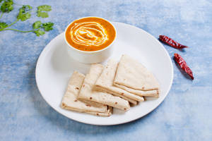 Dal Makhini + Ghee Phulka 4 Nos