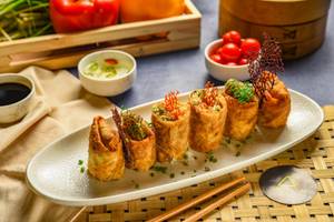 Chicken Dragon Roll (2 Pc)