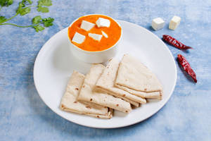 Panner Butter Masala + Phulka 4 Pices