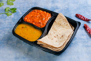 5 Pc Tawa Roti + Corn Masala + Dal