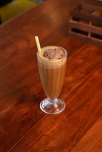 Cold Coffee With Ice Cream