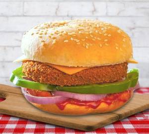 Veg peri peri burger