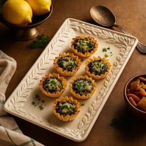 Spinach And Cheese Savory Tart