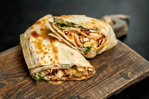 Chicken Kathi Shawarma