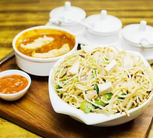 Paneer Manchurian Noodles