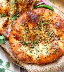 4 Punjabi Kulcha Bread