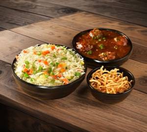 Paneer Manchurian Rice