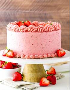 Strawberry cake