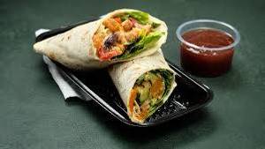 Spicy veg wrap