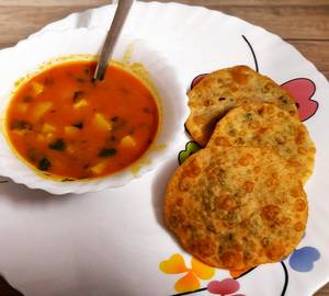Dal Puri Sabji.