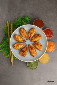 Chicken Pan Fried Momos [5 Pieces]