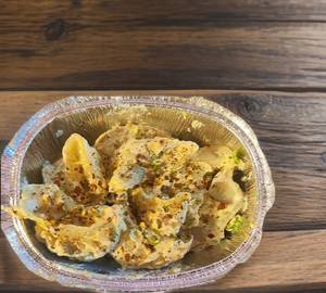 Chicken Afghani Malai momo (8pc)