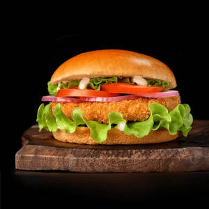Veg Crispy Burger [1 Piece]