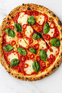 Sweet Spicy Margherita Pizza