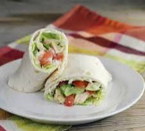 Spicy paneer wrap