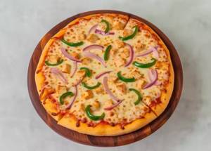 Spicy paneer pizza