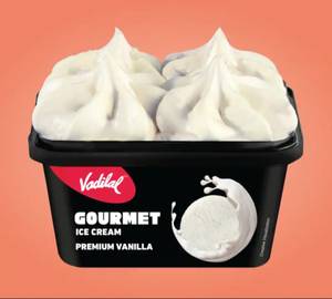 Premium Vanilla Gourmet- Ice Cream Tub  [750 Ml]