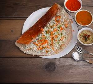 Coconut Rava Masala Dosa Paneer Cheese Pizza