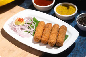 Kolkata Style Bhetki Fish Finger [4 Pieces]