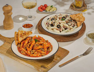 2 Premium Pastas @ 195 each