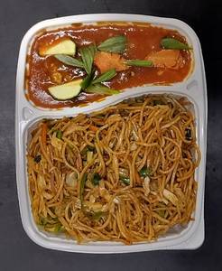 Veg Thai Noodle & Mix Veg Casewnuts