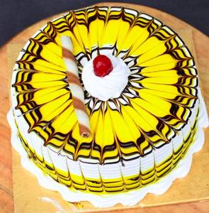 Pineapple cake [eggless]