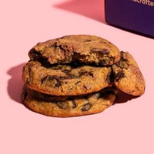 New York Style 3 Chip Cookie (Eggless)