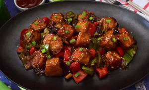 Paneer chilli dry