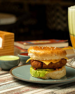 Veg Cheese Burger
