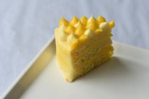 Lemon Cheese Frosted Genoise