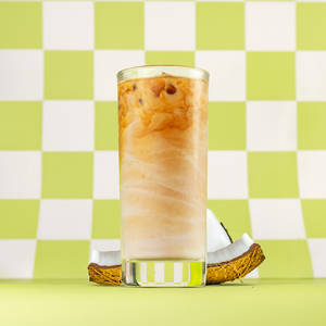 Roasty Coconut Iced Latte