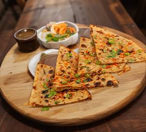 Special Aalu Paratha+Curd( 1 Pic)