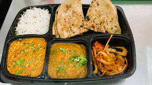 Dal Tadka+choice Of Veg+2paratha