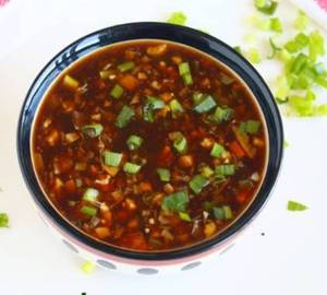 Veg Schezwan Noodles Soup