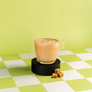 Salted Caramel Hot Latte