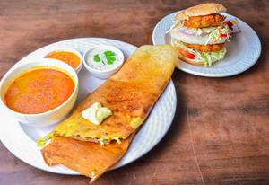 Butter Masala Dosa Combo (Serves 2)