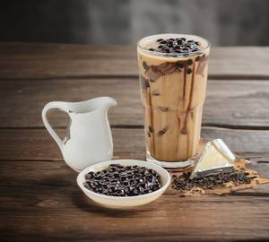 Chocolate blast boba shake