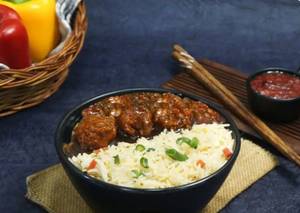 Chicken Manchurian Rice