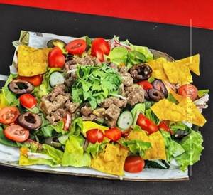 Maxican patty salad