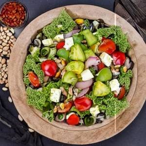 Overloaded protein salad