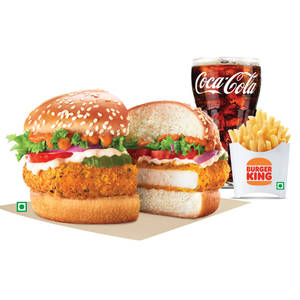 New Whopper Deluxe Meal Deal ( R )- Veg