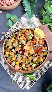 Vrat Falahari ' Farali' Peanut Salad With Sendha Namak