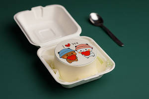 I Love You Bubu Dudu Bento Cake [225 Gms]