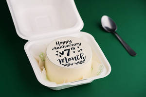 7th Month Anniversary Bento Cake [225 Gms]