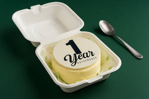 1 Year Anniversary Bento Cake [225 Gms]