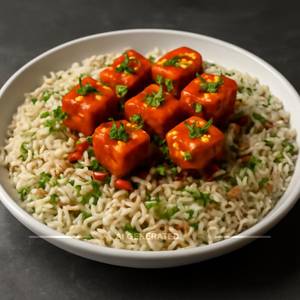 Paneer Manchurian Rice