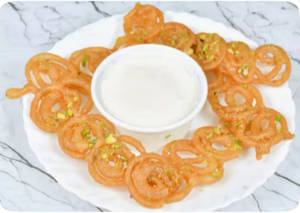 Jalebi 200 G] With Dahi 200 G]