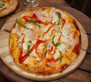 Veg  paneer Capsicum Onion Pizza